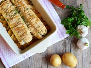 Ricetta Merluzzo con Patate al forno