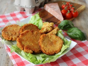 Medaglioni di Mortadella e Ricotta