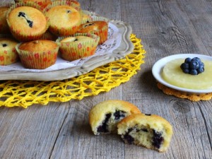 Ricetta Muffin ananas e mirtilli