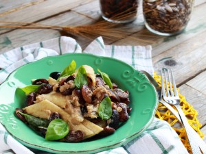 Maltagliati integrali con fagioli e tonno