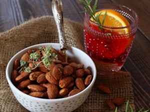 Ricetta Mandorle salate tostate