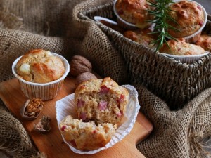 Ricetta Muffin salati integrali
