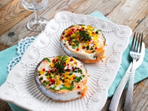 Medaglioni di salmone al forno
