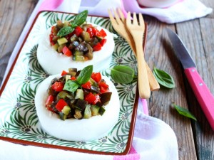 Ricetta Mozzarella ripiena di verdure