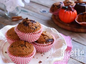 Ricetta Muffin alla zucca vegani