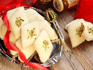 Ricetta Mostaccioli al pistacchio