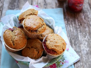 Ricetta Muffin integrali ai frutti rossi
