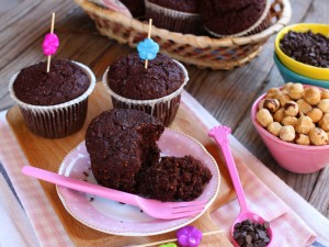 Ricetta Muffin vegani cioccolato e nocciole
