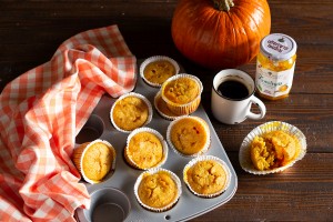 Ricetta Muffin alla zucca con marmellata