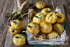 Ricetta Muffin agli asparagi