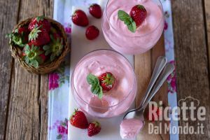 Ricetta Mousse di fragole