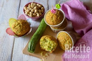 Ricetta Muffin dolci alle zucchine. La ricetta semplice per muffin sofficissimi!