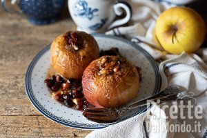 Ricetta Mele al forno, morbide e profumate. Ricetta tradizionale della nonna!