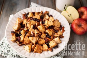 Ricetta Mele cotte in friggitrice ad aria. Ricetta autunnale leggera e senza grassi!