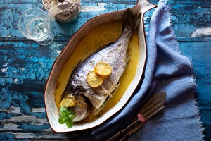Ricetta Orata al vino bianco