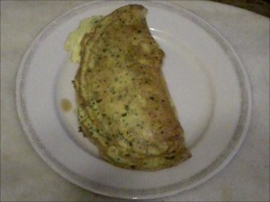 Omelette con Asparagi e Mozzarella