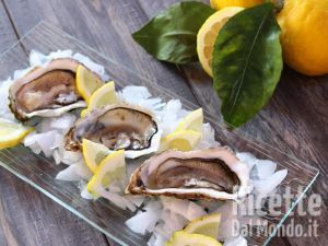 Ostriche al limone