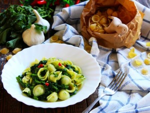 Ricetta Orecchiette con le cime di rapa