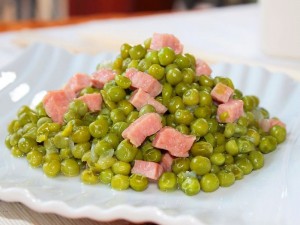Ricetta Piselli con la Pancetta