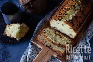 Ricetta Plumcake al cocco e gocce di cioccolato