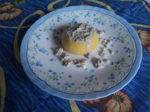 Ricetta Polenta con Salsa di Tartufo