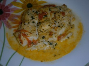 Ricetta Pangasio semplice con Pomodorini