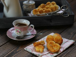 Prussiane o ventagli di pasta sfoglia