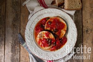 Ricetta Pesce spada alla pizzaiola