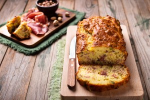 Ricetta Plumcake prosciutto e pistacchi