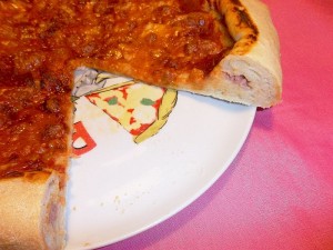 Ricetta Pizza con il Cornicione Ripieno