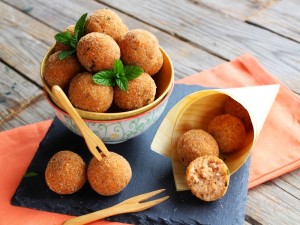Polpette di salmone