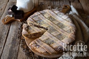 Ricetta Pastiera al cioccolato al profumo di Strega