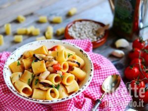 Pasta fagioli e cozze
