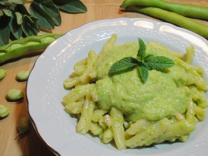 Ricetta Pasta con Pesto di Fave