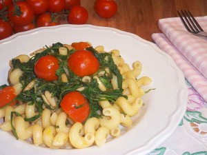 Ricetta Pasta con Pomodorini e Rucola