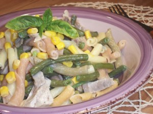 Ricetta Pasta Fredda con Porchetta e Fagiolini