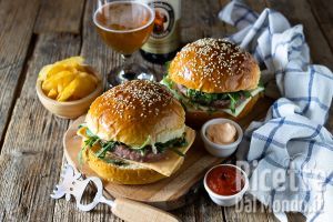Ricetta Panini per Hamburger (Burger Buns)