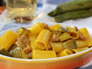 Ricetta Pasta risottata con Salsiccia e Zucchine