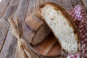 Ricetta Pane cafone (Il buon pane con lievito madre) La ricetta Napoletana