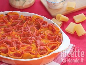 Ricetta Paccheri ripieni al forno