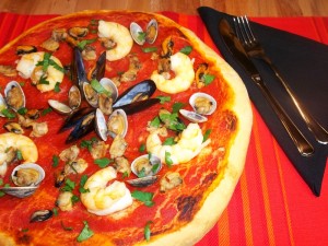 Ricetta Pizza ai Frutti di Mare
