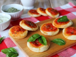 Ricetta Pizzette allo yogurt