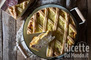 Ricetta Pastiera salata napoletana, con crema di grano e ricotta!