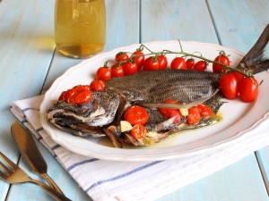 Ricetta Pesce castagna al forno