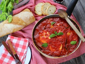 Parmigiana di melanzane in padella