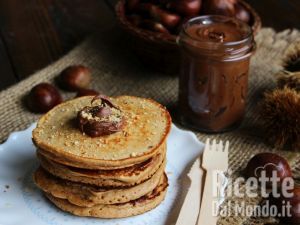 Ricetta Pancake di castagne