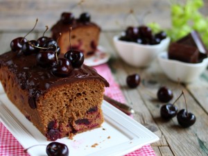 Ricetta Plumcake di ciliegie e cioccolato