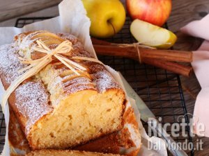 Ricetta Plumcake alle mele e yogurt sofficissimo! La ricetta facile e veloce!
