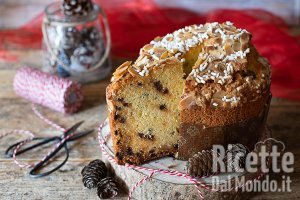 Ricetta Panettone veloce senza lievitazione. La ricetta della torta panettone furba!