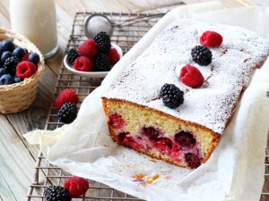 Ricetta Plumcake more e lamponi